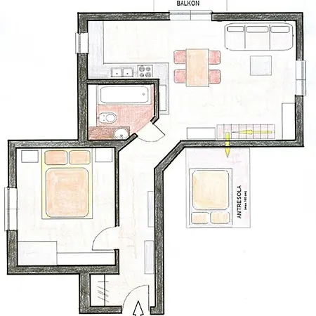Apartmán 4 Gory